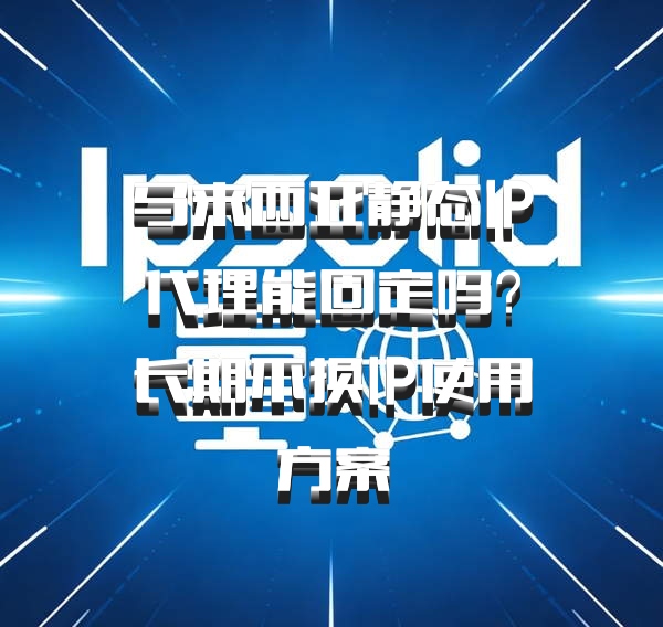 马来西亚静态IP代理能固定吗？长期不换IP使用方案
